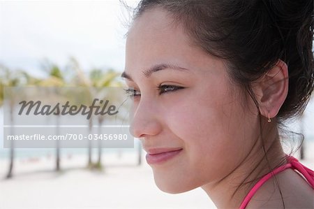 Teenage Girl on Beach wearing Bikini and taking Picture with Camera,  Crandon Park Beach, Key Biscayne, Miami, Florida, USA - Stock Photo -  Masterfile - Rights-Managed, Artist: dk & dennie cody, Code: 700-03456979