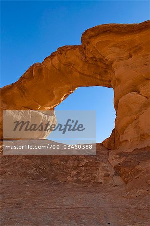 Burdah Arc, Wadi Rum, Jordan, Middle East