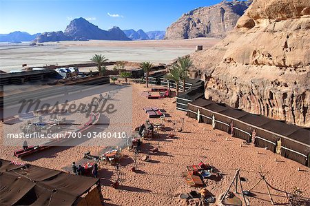 Bedouin Tent Camp, Wadi Rum, Jordan, Middle East