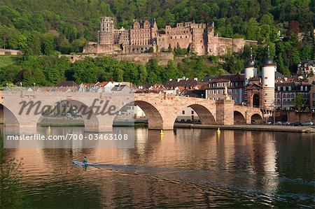 View of Heidelberg Castle, Heidelberg, Baden-Wurttemberg, Germany