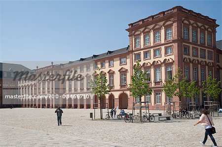 Mannheim Palace, Mannheim, Baden-Wurttemberg, Germany