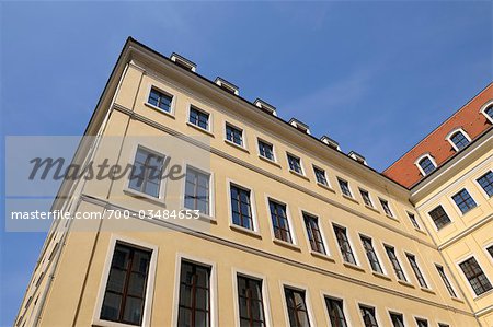 Exterior of Building, Dresden, Saxony, Germany