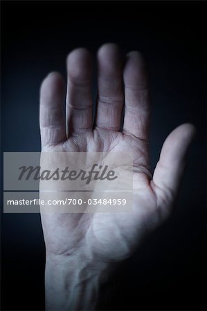 Senior Person's Hand