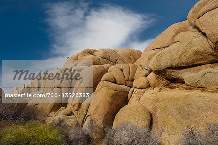 Boulders, Joshua Tree National Park, Twentynine Palms, San Bernardino County, California, USA