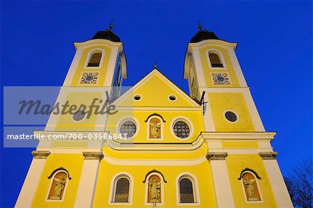 Church, St. Johann in Tirol, Tyrol, Kitzbuhel, Austria
