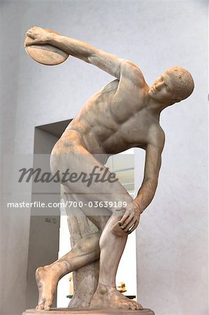 Discobolus, Museo Nazionale Romano, Palazzo Massimo alle Terme, Rome, Italy