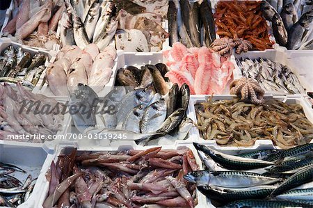 Fish At Esquilino Market Rome Italy Stock Photo Masterfile Rights Managed Artist R Ian Lloyd Code 700