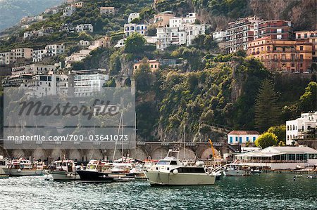 View of Amalfi, Campania, Italy