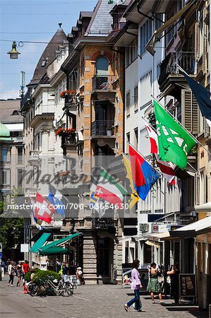 Street Scene, Zurich, Switzerland