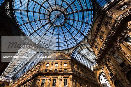 Galleria Vittorio Emanuele II, Milan, Province of Milan, Lombardy, Italy