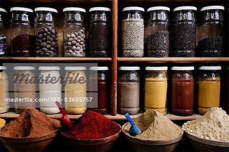 Spices at Souk, Marrakech, Morocco