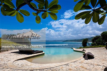 Swimming Pool at Nihiwatu Resort, Sumba, Lesser Sunda Islands, Indonesia