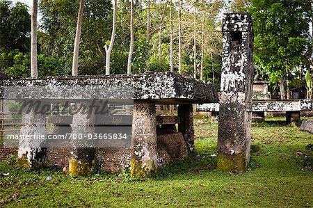 Megalithic Royal Grave Stone, Anakalang, Sumba, Indonesia
