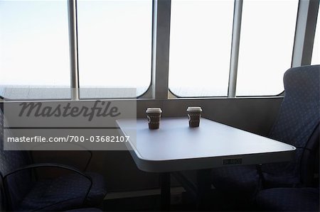 Interior of Ferry Boat, Kristiansand, Vest-Agder, Norway