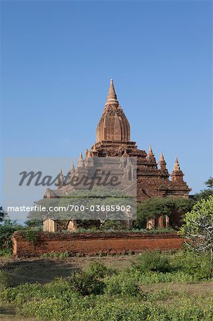 Pagoda in Bagan, Mandalay Division, Myanmar