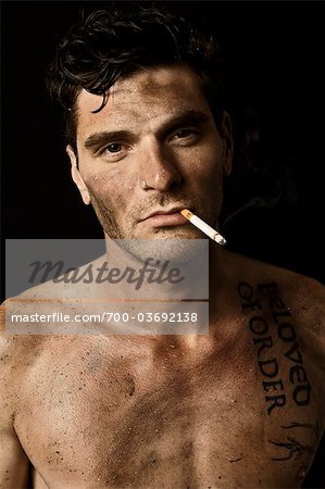 Dirty Guy Smoking