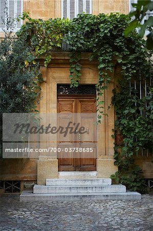 Door, Aix-en-Provence, Bouches-du-Rhone, Provence, France
