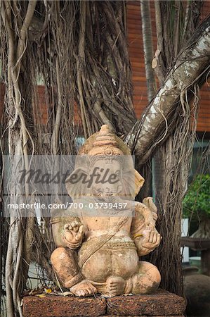 Buddhist Elephant Statue