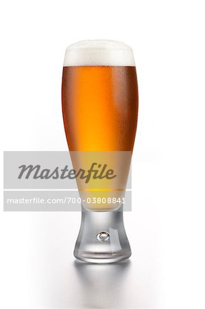 Pale Ale Beer in Glass Pale Ale Beer in Glass