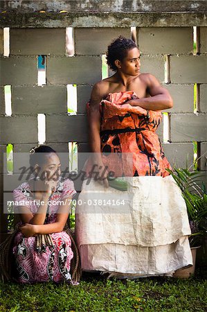 Traditional Dancers at Tonga National Cultural Centre, Nuku'alofa, Tongatapu, Kingdom of Tonga