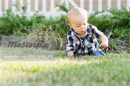 Baby on Lawn