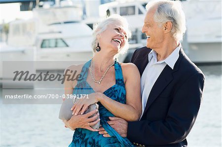 Couple at Yacht Club