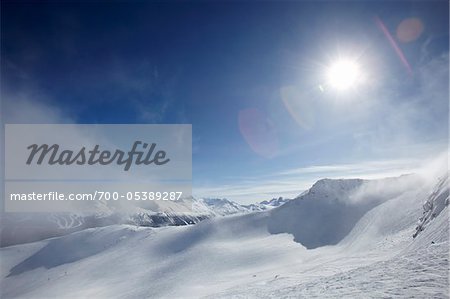 Winter Landscape, Whistler Mountain, Whistler, British Columbia, Canada