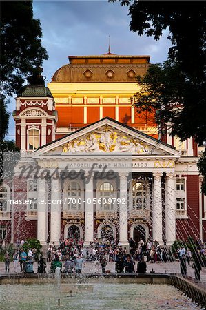 Ivan Vazov National Theatre, Sofia, Bulgaria