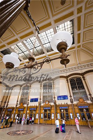 Budapest Nyugati Palyaudvar Train Station, Budapest, Hungary