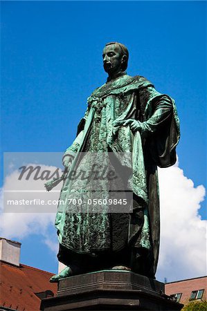 Statue of Archduke Joseph, Palatine of Hungary, Budapest, Hungary