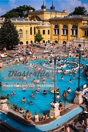 Szechenyi Thermal Baths Complex, Budapest, Hungary