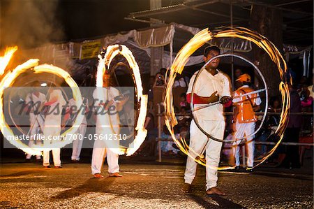 Fire Ball Dancers, Esala Perahera Festival, Kandy, Sri Lanka