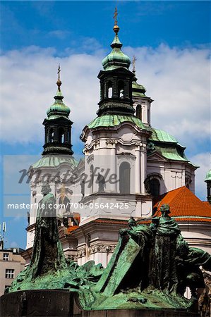 St. Nicholas Church, Old Town Square, Prague, Czech Republic St. Nicholas Church, Old Town Square, Prague, Czech Republic