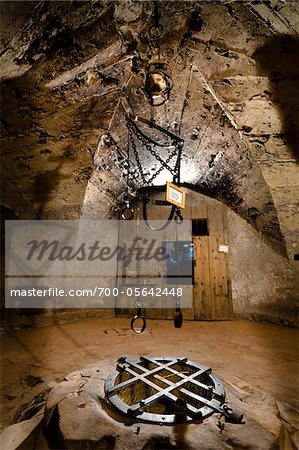 Torture Chamber, Golden Lane, Prague Castle, Prague, Czech Republic Torture Chamber, Golden Lane, Prague Castle, Prague, Czech Republic