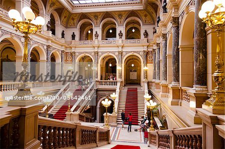 Interior of Main Buildling of National Museum, Prague, Czech Republic