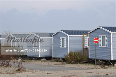 Row of Mobile Homes