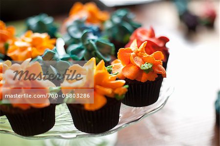 Close-Up of Cupcakes