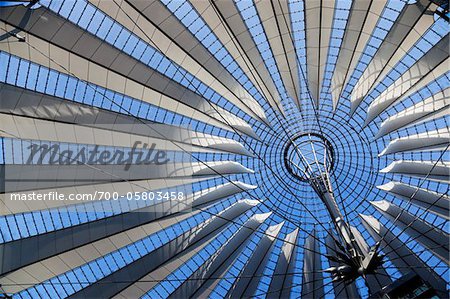 Sony Center Atrium, Potsdamer Platz, Berlin, Germany