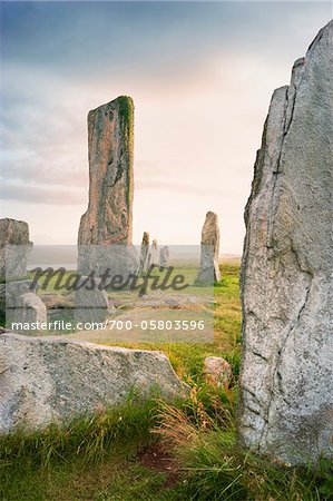 Callanish Stones, Callanish, Isle of Lewis, Outer Hebrides, Scotland