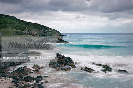 Rocky Coastline, Tolsta Head, Isle of Lewis, Outer Hebrides, Scotland