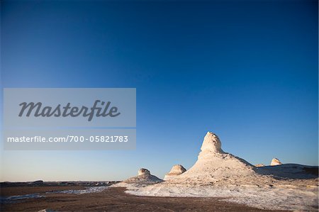 Rock Formations, White Desert, Western Desert, Egypt