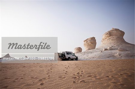 Jeep Camping, White Desert, Libyan Desert, Egypt