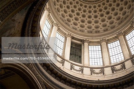 Interior of La Sorbonne, Pantheon-Sorbonne University, Paris, France