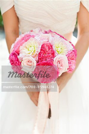 Bride Holding Bouquet