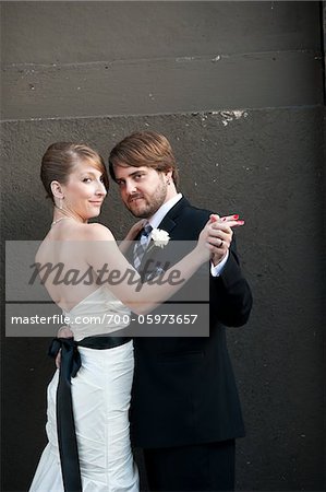 Portrait of Bride and Groom