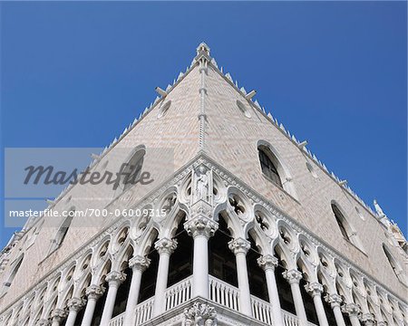 Close-Up of Doge's Palace, Venice, Veneto, Italy