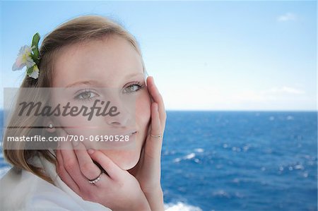 Close-up Portrait of Teenage Girl