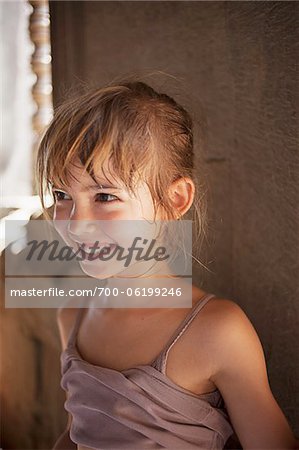 Close-Up of Smiling Girl