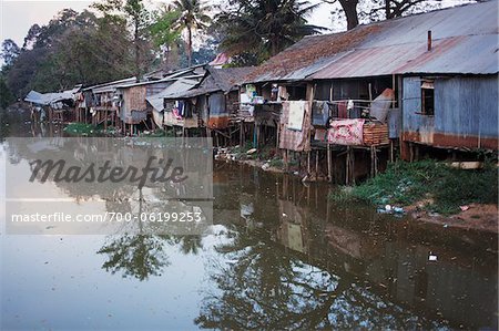 Pile Dwellings, Siem Reap, Cambodia