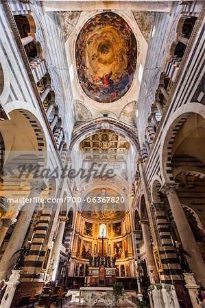 Interior of Apse, Santa Maria Assunta, Pisa, Tuscany, Italy